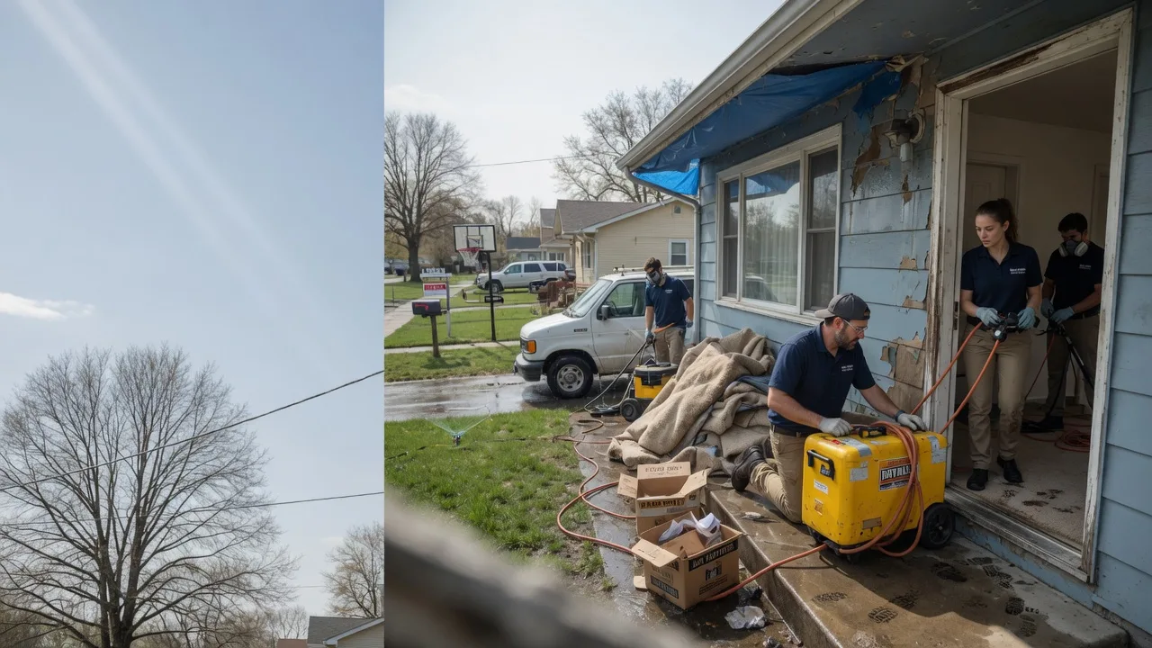 Basement Flood Cleanup in South Shore, SD near me
